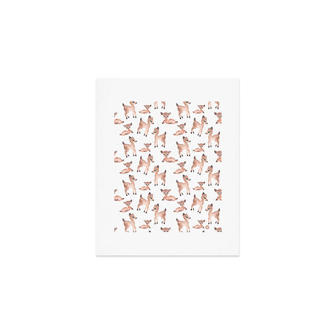 Wonder Forest Darling Deer Art Print