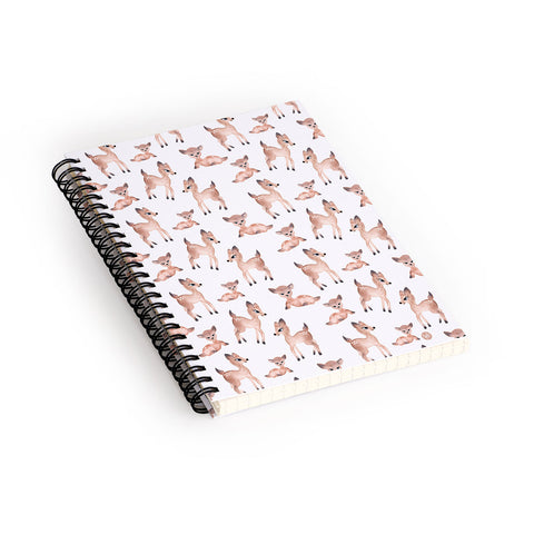 Wonder Forest Darling Deer Spiral Notebook