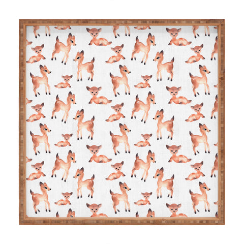 Wonder Forest Darling Deer Square Tray