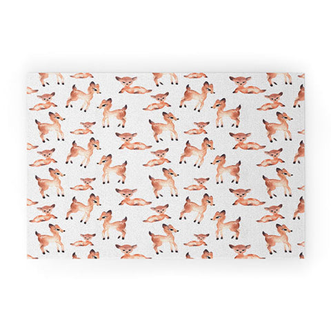 Wonder Forest Darling Deer Welcome Mat