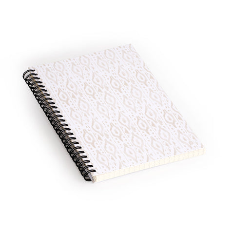 Wonder Forest Desert Linen Spiral Notebook