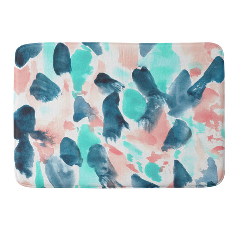 Wonder Forest Different Strokes Memory Foam Bath Mat