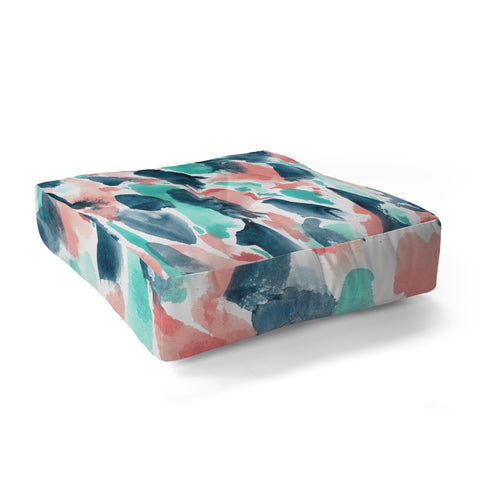 Wonder Forest Different Strokes Floor Pillow Square