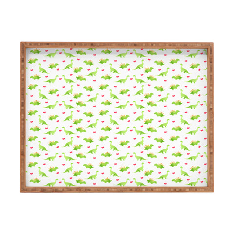 Wonder Forest Dinosaur Love Rectangular Tray