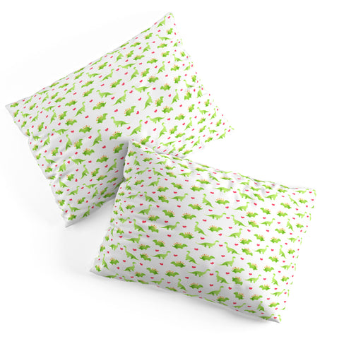 Wonder Forest Dinosaur Love Pillow Shams