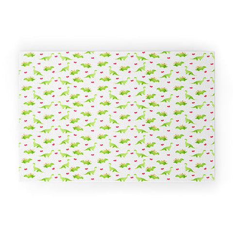 Wonder Forest Dinosaur Love Welcome Mat