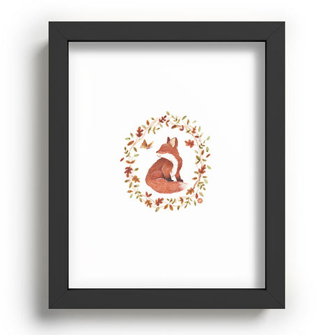 Wonder Forest Fancy Foxes Recessed Framing Rectangle