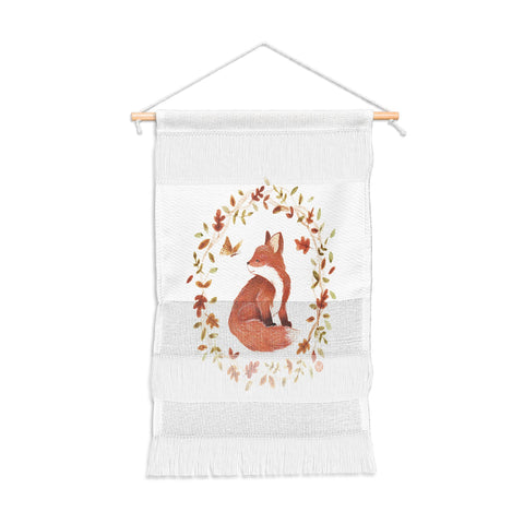 Wonder Forest Fancy Foxes Wall Hanging Portrait