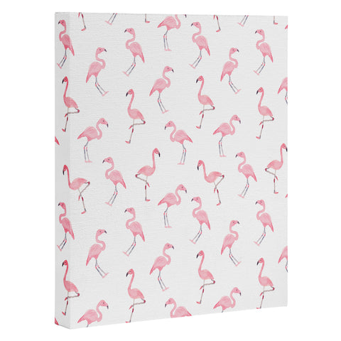 Wonder Forest Fantastic Flamingos Art Canvas