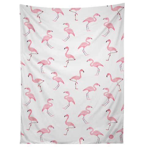 Wonder Forest Fantastic Flamingos Tapestry