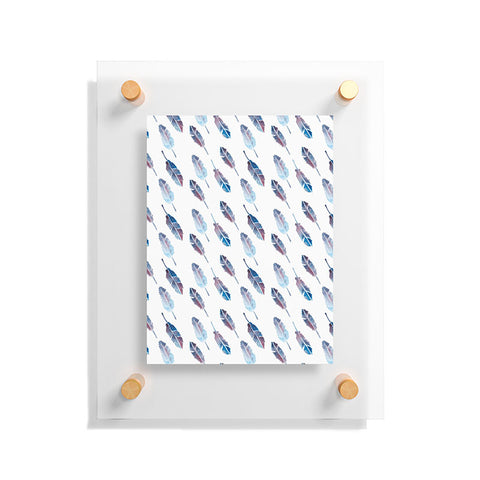 Wonder Forest Feather Catcher Floating Acrylic Print