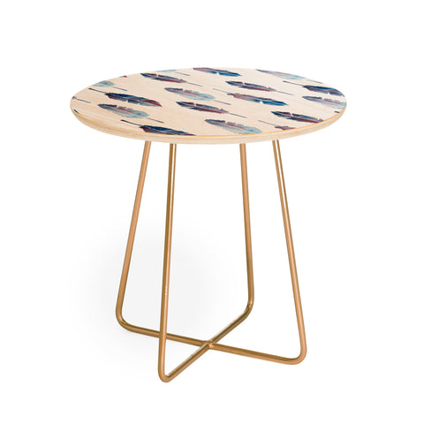 Wonder Forest Feather Catcher Round Side Table