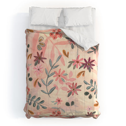 Wonder Forest Feminine Floral Comforter