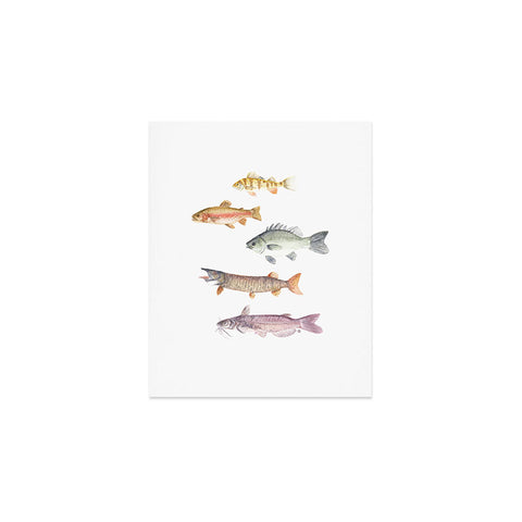 Wonder Forest Fishermans Friends Art Print