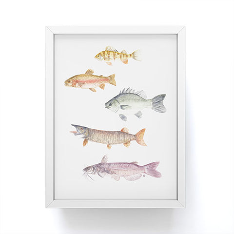 Wonder Forest Fishermans Friends Framed Mini Art Print