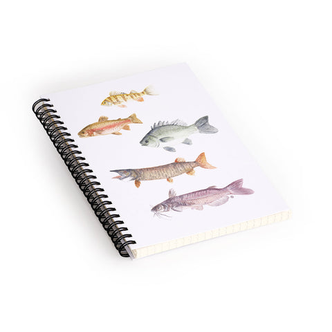 Wonder Forest Fishermans Friends Spiral Notebook