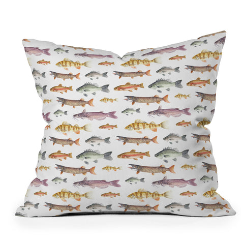 Wonder Forest Fishermans Friends Throw Pillow