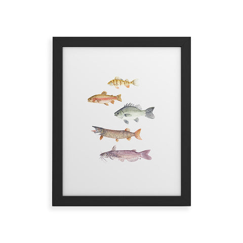 Wonder Forest Fishermans Friends Framed Art Print