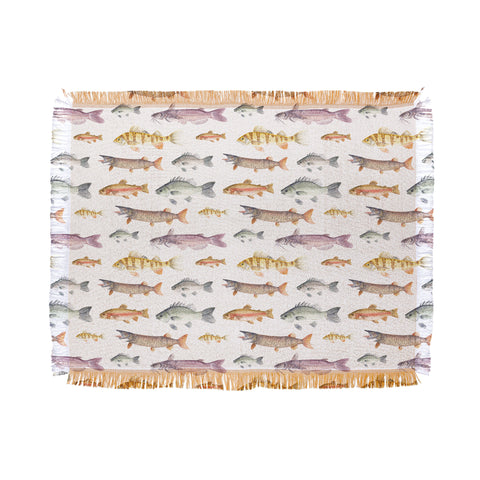 Wonder Forest Fishermans Friends Throw Blanket