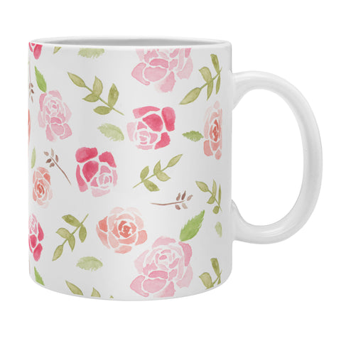 Wonder Forest Floral Rose Coffee Mug