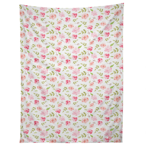 Wonder Forest Floral Rose Tapestry