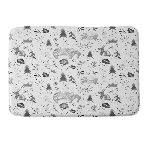 Wonder Forest Folky Forest Memory Foam Bath Mat