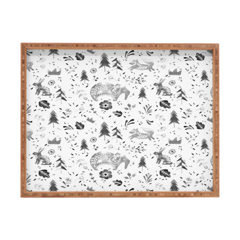 Wonder Forest Folky Forest Rectangular Tray