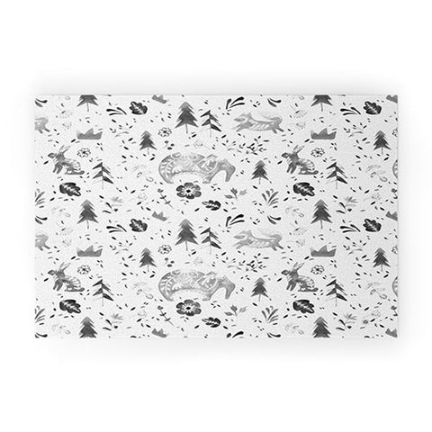Wonder Forest Folky Forest Welcome Mat