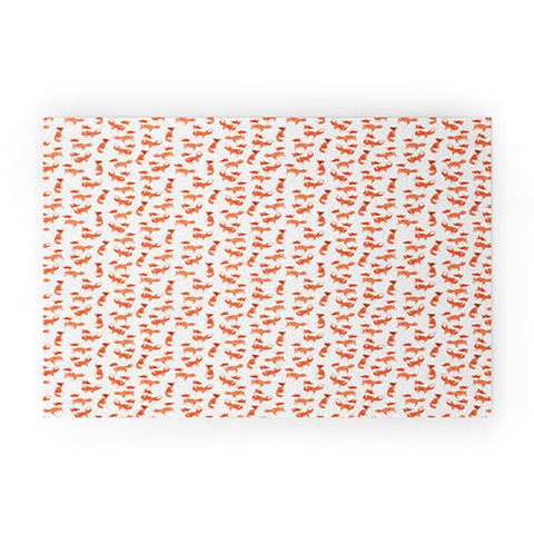 Wonder Forest Forest Foxes Welcome Mat