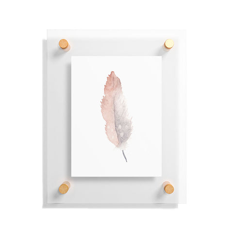 Wonder Forest Freedom Feather Floating Acrylic Print