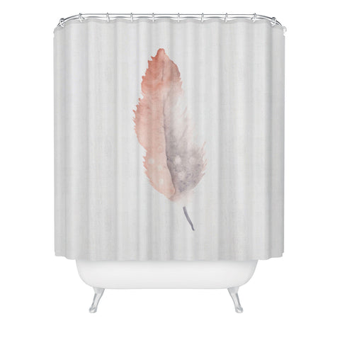 Wonder Forest Freedom Feather Shower Curtain