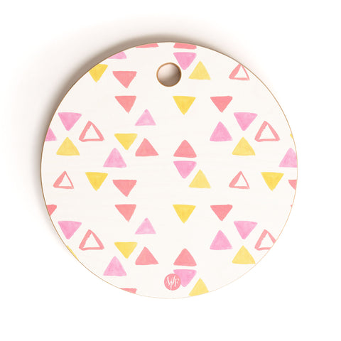 Wonder Forest Funfetti Cutting Board Round