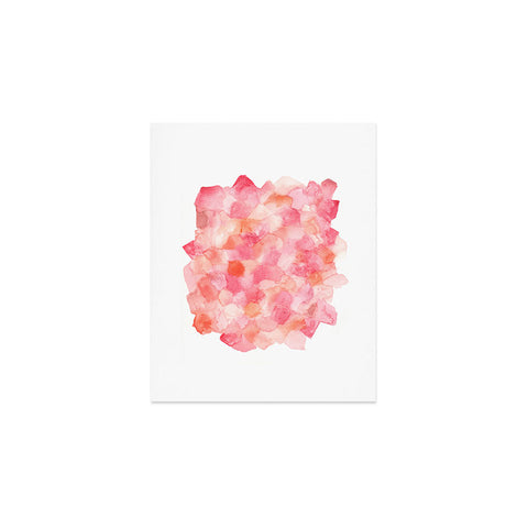 Wonder Forest Geo Gemstone Art Print