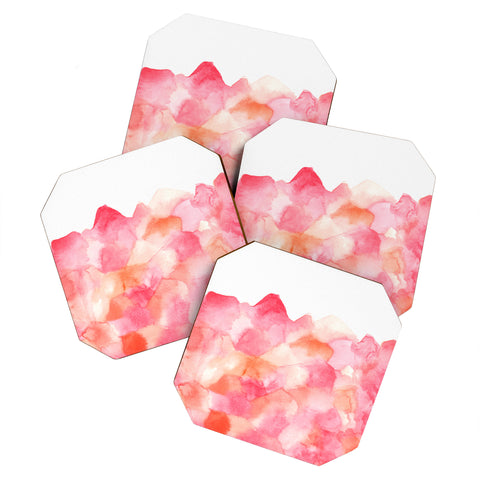 Wonder Forest Geo Gemstone Coaster Set