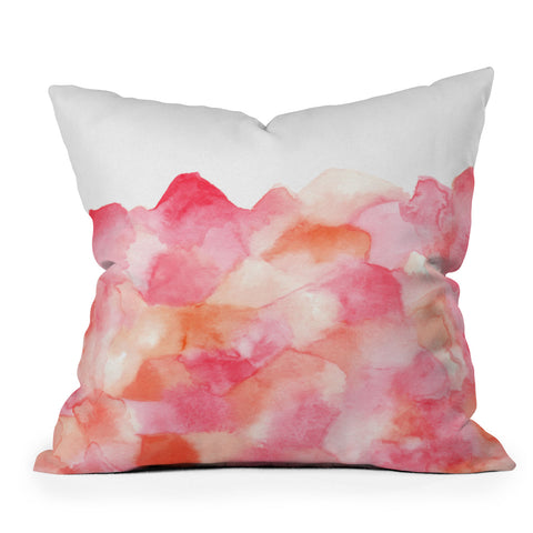 Wonder Forest Geo Gemstone Throw Pillow