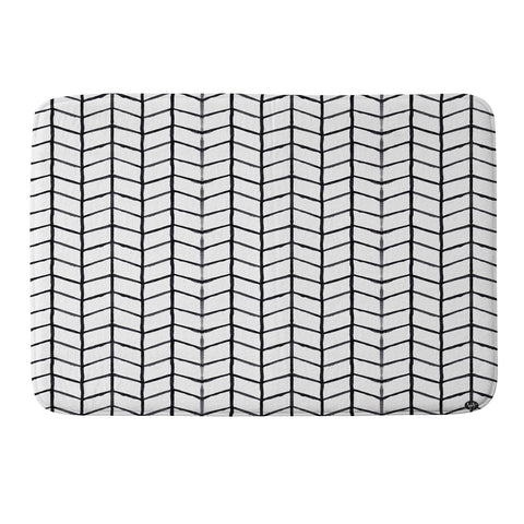 Wonder Forest Grid Lock Memory Foam Bath Mat