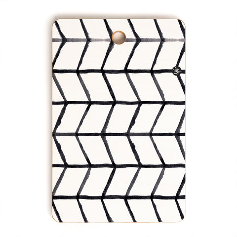 Wonder Forest Grid Lock Cutting Board Rectangle