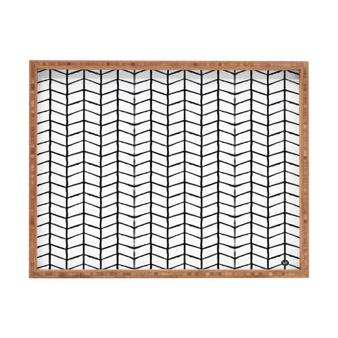 Wonder Forest Grid Lock Rectangular Tray