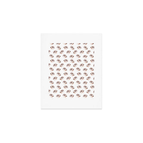 Wonder Forest Happy Hedgehog Art Print