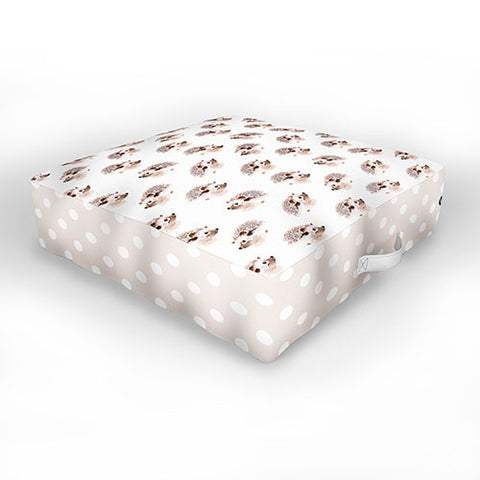 Wonder Forest Happy Hedgehog Outdoor Floor Cushion