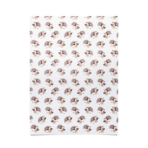 Wonder Forest Happy Hedgehog Poster