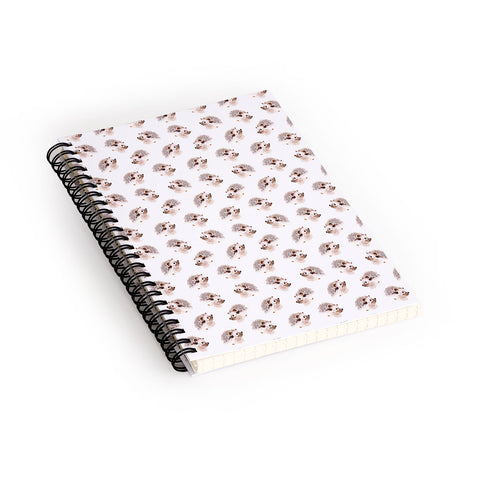 Wonder Forest Happy Hedgehog Spiral Notebook