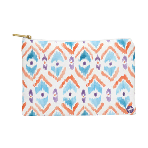 Wonder Forest Ikat Thought 1 Pouch