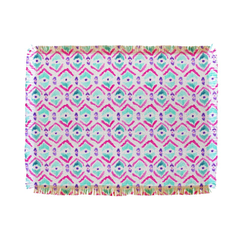 Wonder Forest Ikat Thought 2 Throw Blanket