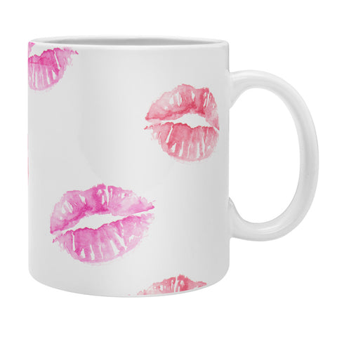 Wonder Forest Kiss Kiss Lips Coffee Mug
