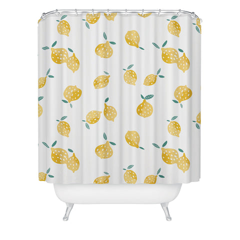Wonder Forest Lots of Lemons Shower Curtain
