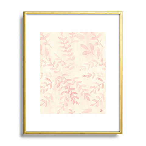 Wonder Forest Lovely Laurel Metal Framed Art Print