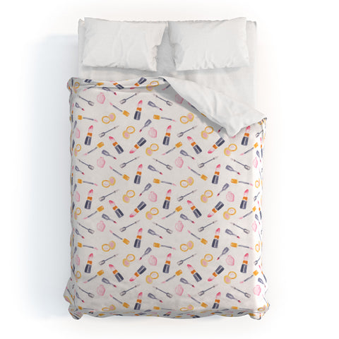 Wonder Forest Makeup Madness Duvet Cover