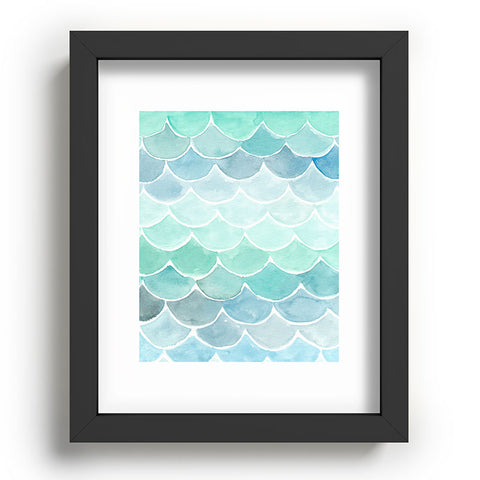 Wonder Forest Mermaid Scales Recessed Framing Rectangle