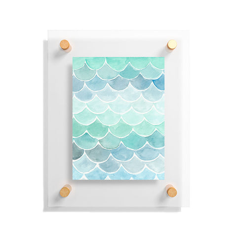 Wonder Forest Mermaid Scales Floating Acrylic Print